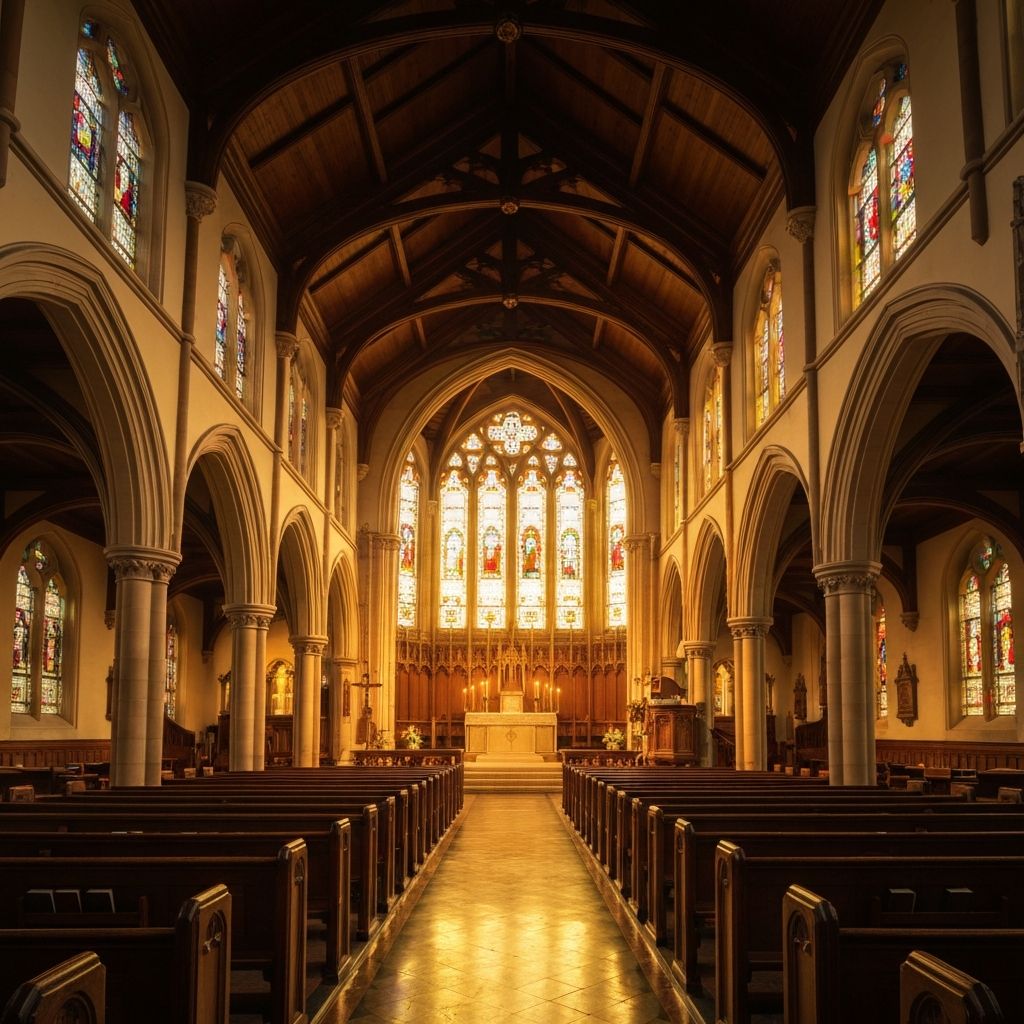 All Saints Episcopal Church interior